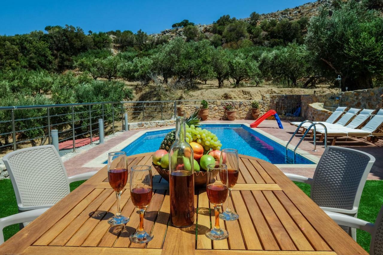 Chania Village Villa Charoupia&Villa Dapnhe Afráta Esterno foto